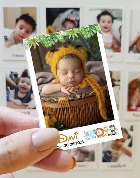 Polaroid Imã de Geladeira Safari Prazo Reduzido