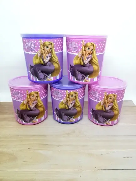 Pote Tipo Lata de Leite Enrolados