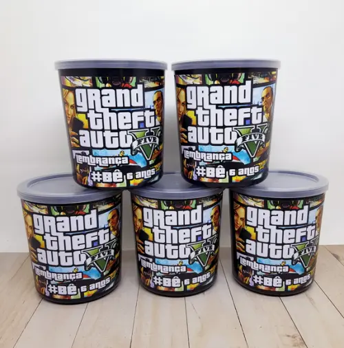 Pote Tipo Lata de Leite Gta