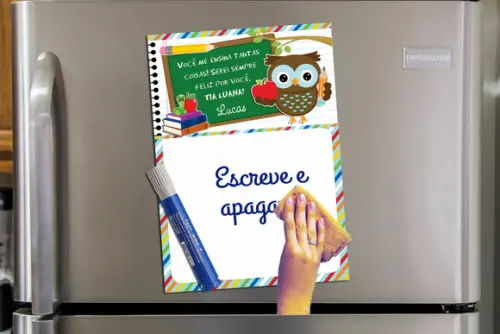 Quadro com Imã e Caneta Dia dos Professores