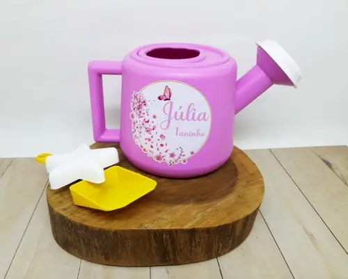 Regador Personalizado Jardim Encantado