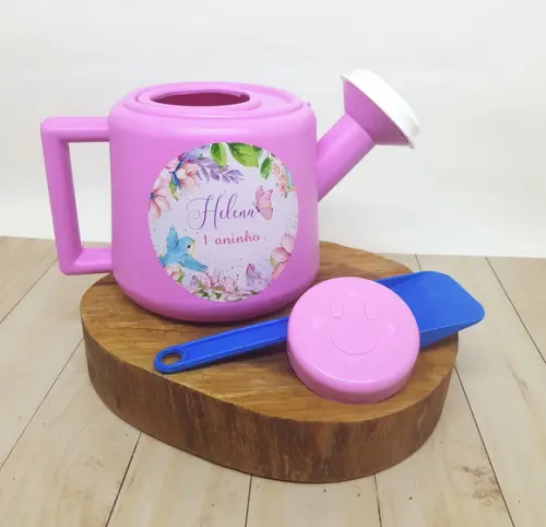 Regador Personalizado Jardim Passarinho