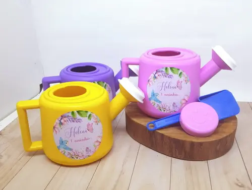 Regador Personalizado Jardim Passarinho