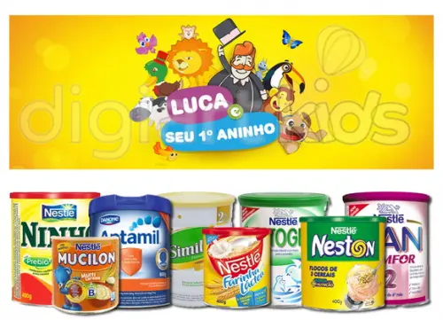 Rótulo para Lata de Leite 400g Bita