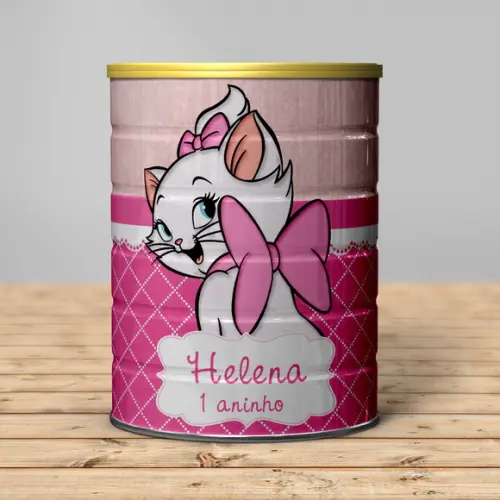 Rótulo para Lata de Leite Marie