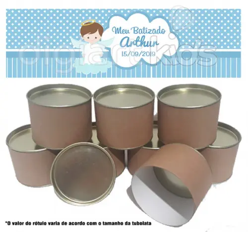 Rótulo para Lata de Nescau (produto Personalizado)