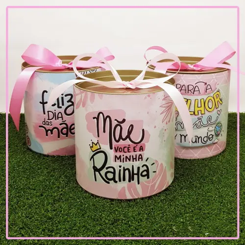 Tubolata Dia das Mães 13x13 - Feliz Dia das Mães