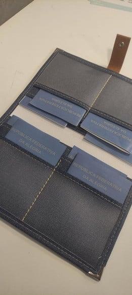 Porta Passaporte Personalizado (para 8 Passaportes)