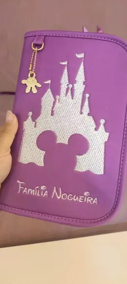 Carteira Porta Passaporte Família Personalizada Com Zíper