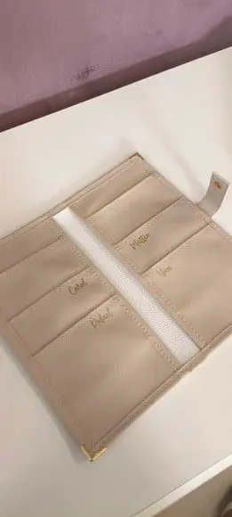 Porta Passaporte Personalizado (para 6 Passaportes)