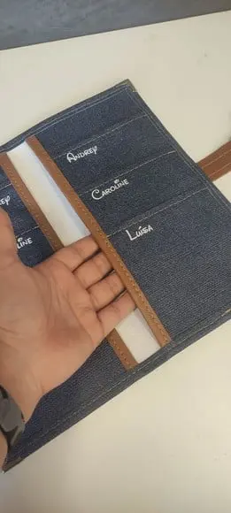Porta Passaporte Personalizado (para 6 Passaportes)