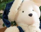 Urso de Pelúcia Noel Azul 55 cm | Personalizável