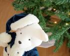 Urso de Pelúcia Noel Azul 55 cm | Personalizável