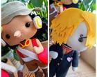 Kit One Piece em Feltro