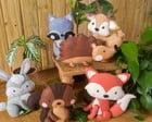 Kit Animais do Bosque em Feltro