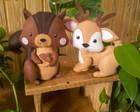 Kit Animais do Bosque em Feltro