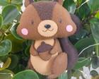 Kit Animais Do Bosque Em Feltro