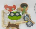 Máscara Infantil Bichinhos em Feltro