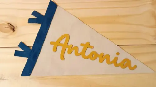 Flâmula decorativa personalizada