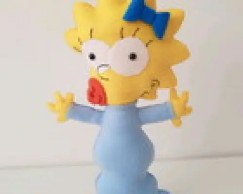 Maggie Simpson em Feltro