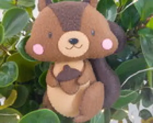 Kit Animais Do Bosque Em Feltro