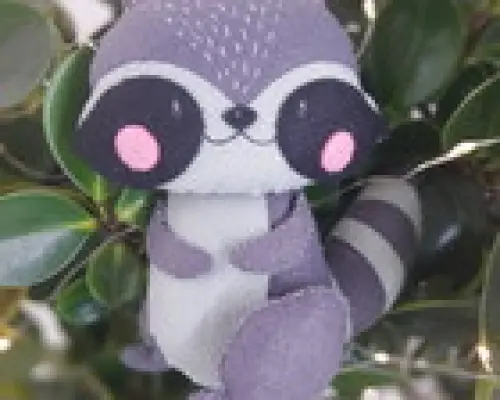 Kit Animais Do Bosque Em Feltro