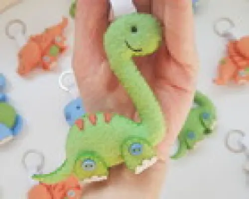 Lembrancinha Dinos - Chaveiro