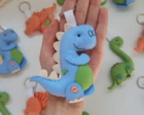 Lembrancinha Dinos - Chaveiro