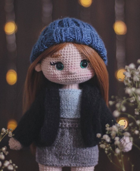 Boneca Agnes Amigurumi