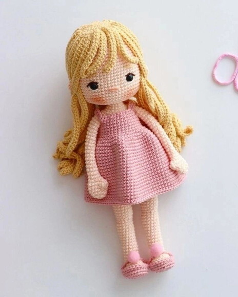 Boneca Amigurumi