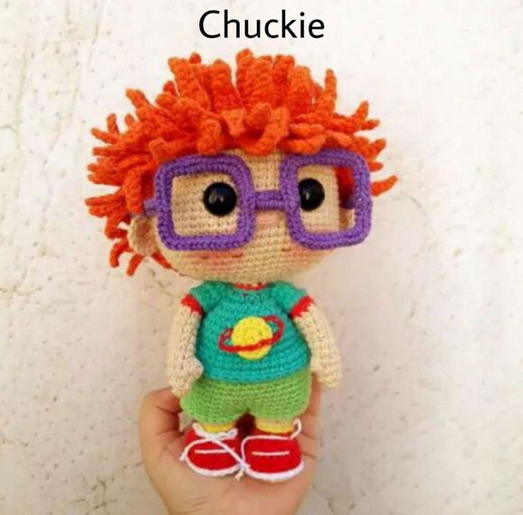 Bonecos em Amigurumi (rugrats: os Anjinhos)