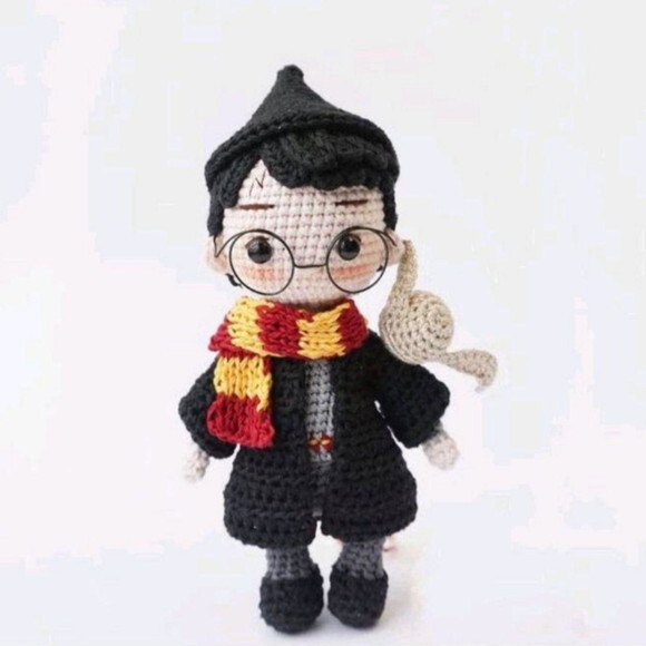 Bonecos Harry Potter Amigurumi