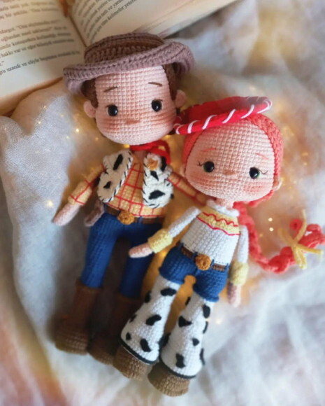 Bonecos Toy Story Amigurumi/croche