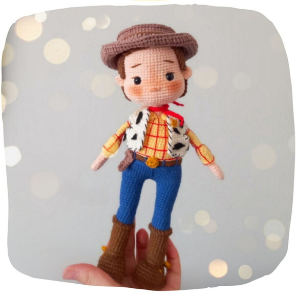 Bonecos Toy Story Amigurumi/croche