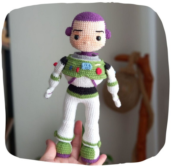 Bonecos Toy Story Amigurumi/croche