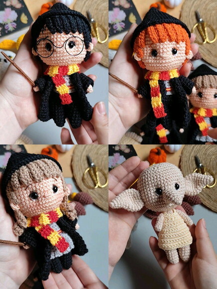 Móbile Harry Potter em Amigurumi