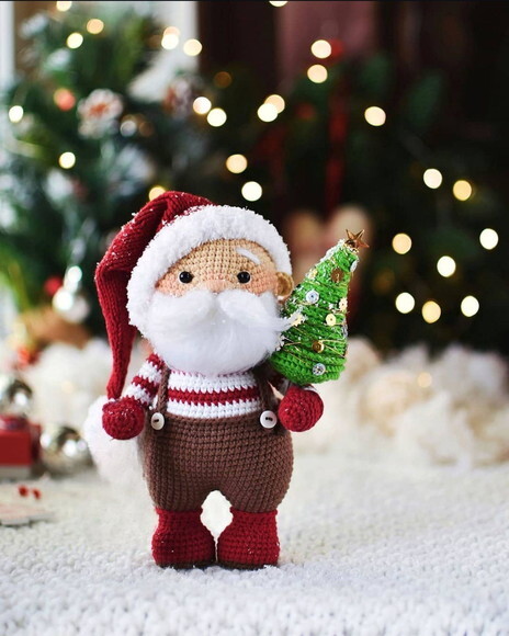 Papai Noel Amigurumi