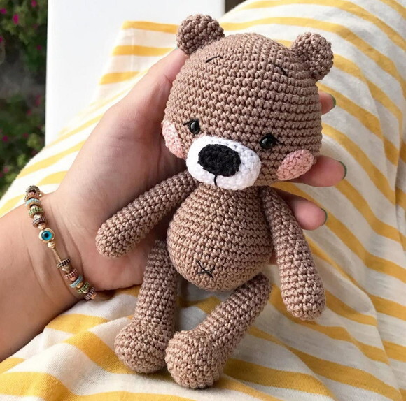 Urso Amigurumi Nicho Quarto de Bebê