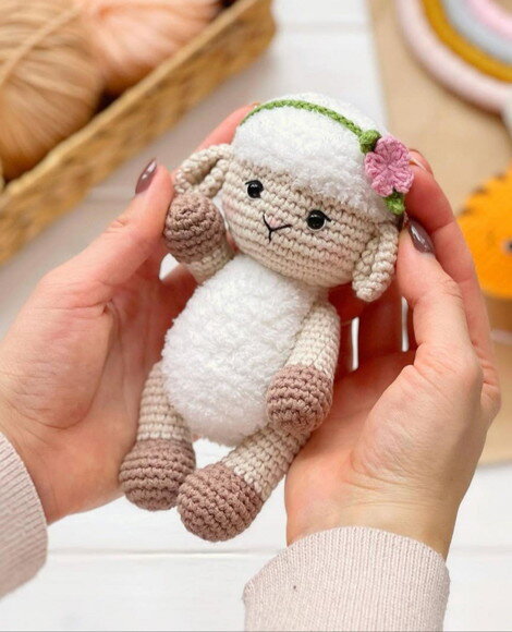 Animais da Fazenda Amigurumi/crochê