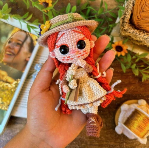 Anne With An e Amigurumi/crochê