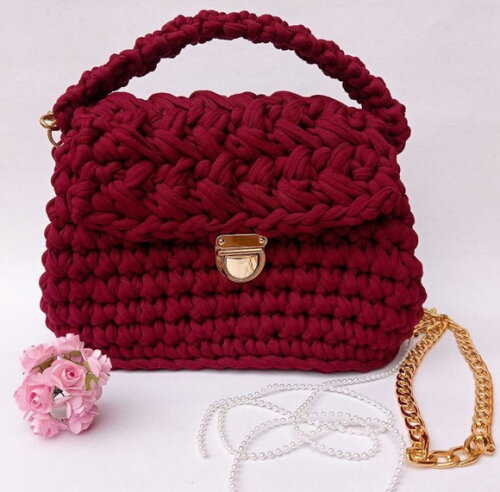 Bolsa Tote de Crochê