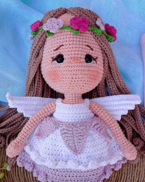 Boneca Amigurumi (fada Lili)