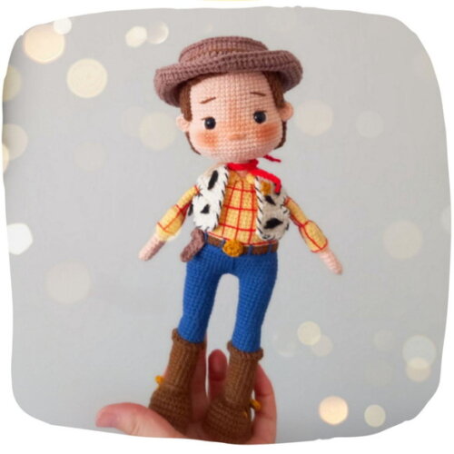 Bonecos Toy Story Amigurumi/croche