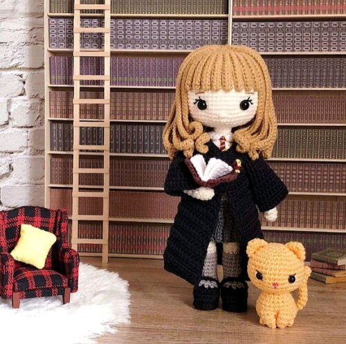 Bonecos Harry Potter em Amigurumi