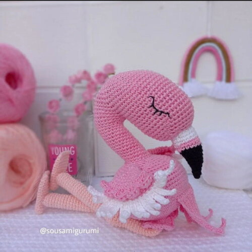 Flamingo Amigurumi