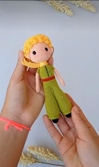 Móbile para Berço em Amigurumi (o Pequeno Príncipe)