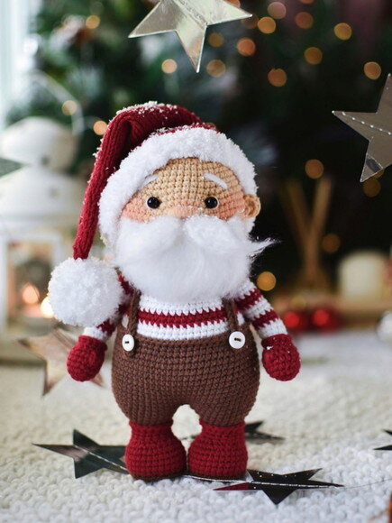 Papai Noel Amigurumi