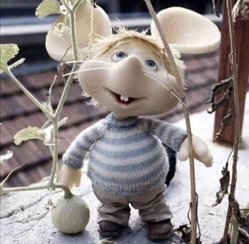 Topo Gigio em Amigurumi