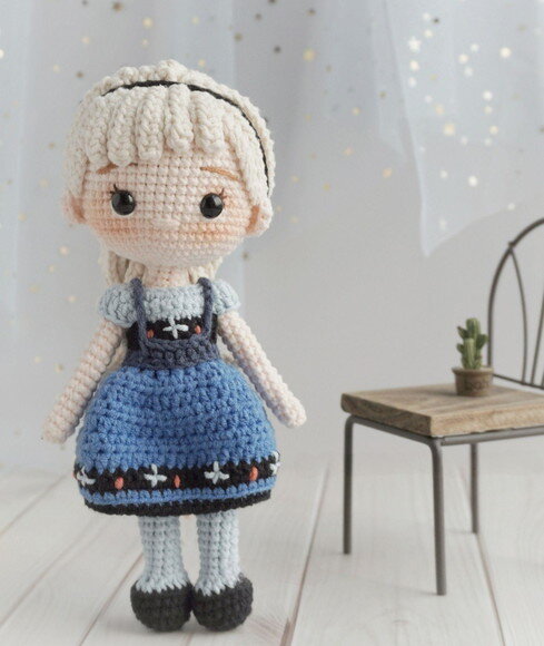 Turma do Frozen em Amigurumi