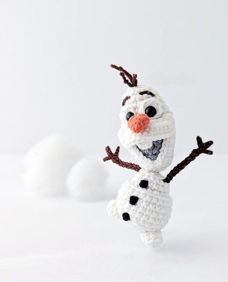 Turma do Frozen em Amigurumi